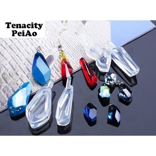 Transparent Silicone Mold Dried Flower Decorative Craft DIY Epoxy Resin Molds for Jewelry Pendant Making Tools