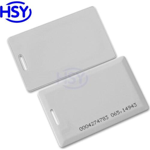 RFID Clamshell Card Access Control EM4100 125Khz Proximity EM ID PVC Smart Cards