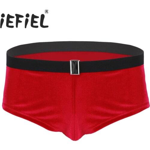 Fashion Christmas Mens Underwear Boxers Sexy Shorts Panties Tight Boy Boxer Shorts Mens Cosplay Boxer Mini Shorts Hot Panties