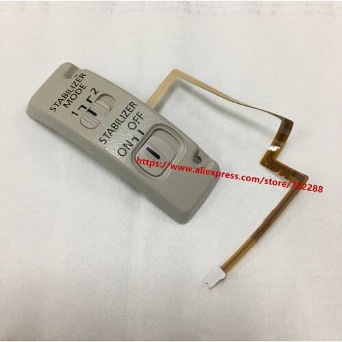 Repair Parts For Canon EF 100-400MM F/4.5-5.6 L IS USM Lens Stabilizer Switch Panel Ribbon Cable Flex Control Ass'y CY1-2834-000