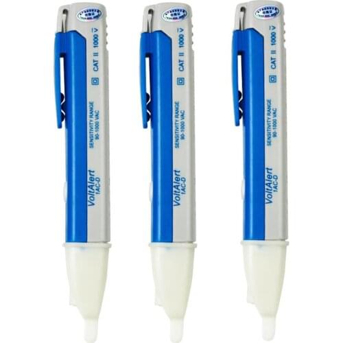 1PCS Electric indicator 90-1000V Socket Wall AC Power Outlet Voltage Detector Sensor Tester Pen LED light New