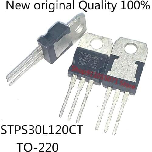 10PCS/LOT STPS30L120CT 30L120CT 30L120 TO-220 New spot hot sale