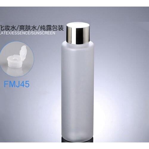 300pcs/lot 200ml PET bottle with Thick PP screw cap andinside plug,container for essential oil ,PET bottle