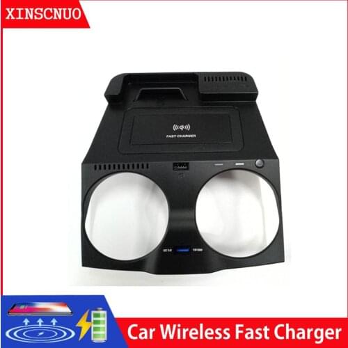 Car Accessories wireless mobile charger For BMW 5 G38 525 530Li 6 Series GT QI wireless Fast charging phone Car Charging Pad