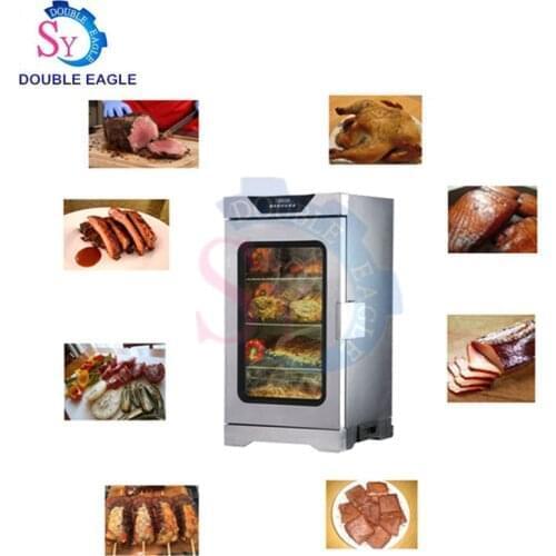 Household Intelligent remote control electric wood chips Meat Usage Smokehouse Oven/small sausage fish smoked Bacon furnace