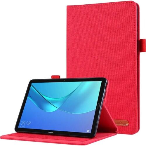 Cloth pattern book style tablet case for Huawei Mediapad M5 lite 8.0 JDN2-W09 JDN2-AL00 8" Stand Cover with Card slots