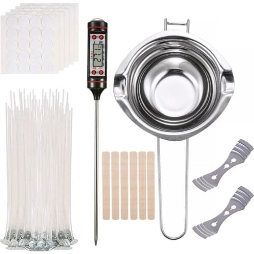 DIY Candle Crafting Tool Kit,DIY Candles Craft Tools Candle Wick- Candle Making Tool Suitable for Beginner Candle Making