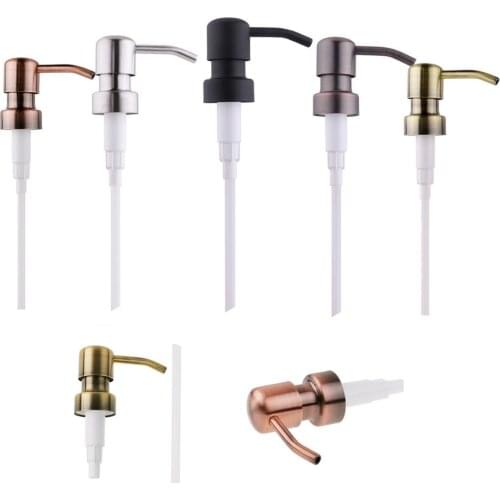 Soap Lotion Bottle Pump Anti Rust Bathroom Soap Dispenser Spray Liquid Lotion Foam Dispensers Lids Nozzle Canning Jars Bottle