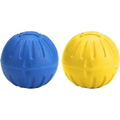 1Pcs Durable EVA Puppy Toy Dog Ball Chewing Toy Pet Dog Puppy Funny Training Ball Playing Toys Pets Interactive Balls