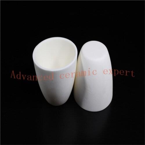 99.5%Al2O3 High Purity Conical Corundum Crucible Melting Pot U20*L16*H17mm/Ceramic Refractory/Alumina Ceramic Crucible 3ml Arc