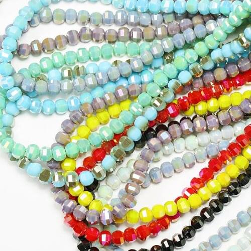 30pcs/lot High Quality 7.5mm Round New Faceted Crystal Glass Beads for Jewelry Making Jewelry Diy Beads