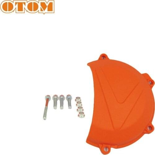 OTOM For KTM EXC SXF XCF Motorcycle Engine Clutch Cover Guard Protector Case For HUSQVARNA TC FC TE FE EXC-F EXC-F 125 250-500