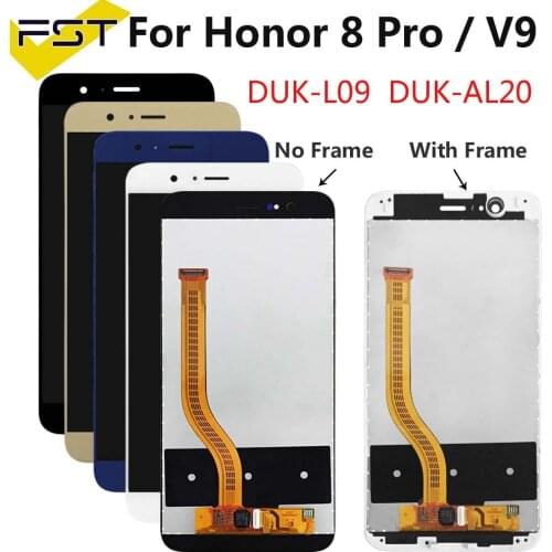 Display for Huawei Honor 8 Pro LCD Display Touch Screen With Frame For Honor 8 Pro Display DUK L09 Replacement