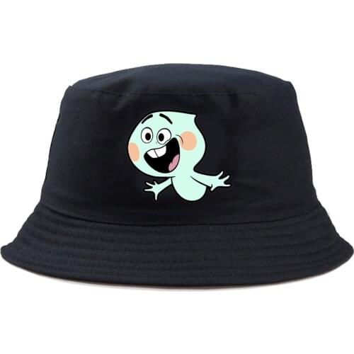 Disney Soul Joey 22 Bucket Hat With Print Outdoor Fashion Cartoon Solid Gorros Unisex Child Summer Casual Graphic Fishing Hat