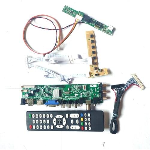 For LTM215HL01 LTM215HT03/04/05/06 DVB digital LVDS 30Pin HDMI-Compatible VGA USB AV TV 1920*1080 LCD SCREEN Controller board