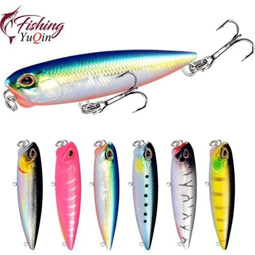 1pcs Floating Pencil Lure 10cm/9.9g Jerkbait Artificial Plastic Hard Bait Crankbait Bass Fishing Wobblers Carp Fishing Tackle