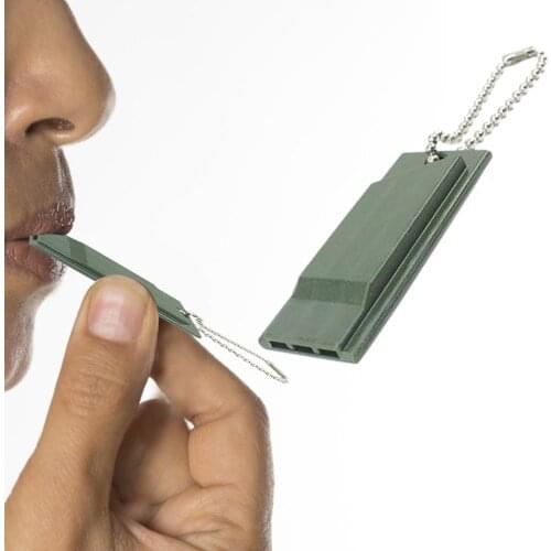 Outdoor Survival Whistle Keychain High-frequency Emergency Signal Rescue Whistle Camping Hiking First Aid Kits Multi Tool