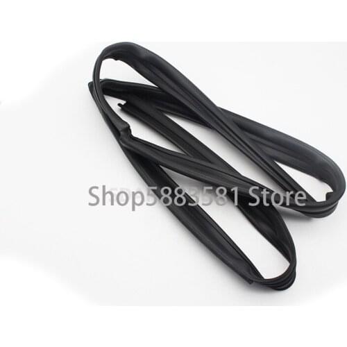 Car door frame sealing strip velvet groove hon dae lys ion velvet groove rear door sealing strip waterproof window chute
