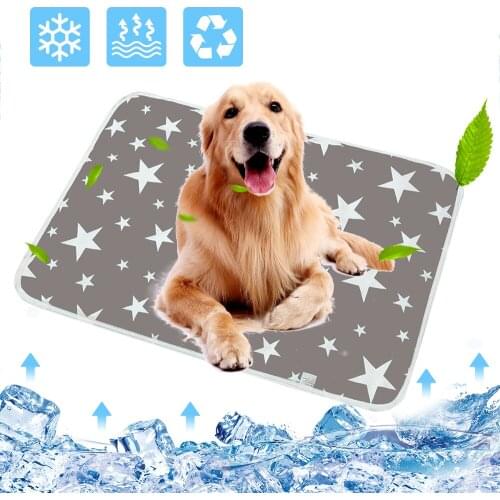 Waterproof Pet Bed Pad Breathable Dog Puppy Pee Pads Washable Reusable Cotton Mat Cushion