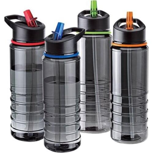 High Quality 750Ml Sport Water Bottle Outdoor Sports Gym Drinking Drinkware Bottles Cycling Bike Bottle Random Color