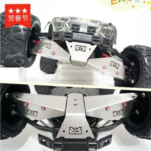 Stainless steel vehicle chassis protection plate for ARRMA Nero FAZON 6 pieces