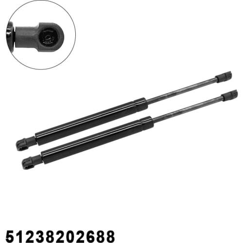 2PCS New 51238202688 Car Bonnet Hood Lift Supports Shock Struts For BMW E46 323Ci 323i 325i 328i 330Ci