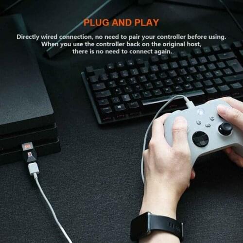 Gamepad Adapter Supported X series x/s/x one 1/x/s/x elite 1/2/dualsense ps5/ps4/switch pro controller LX0B