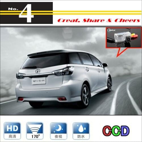 Car Camera For TOYOTA Wish High Quality Rear View Wanterproof Back Up Camera For PAL / NTSC to Car Tuning | CCD + RCA Standard