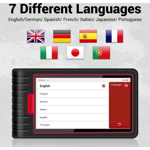 2021 hot ThinkScan Max Car Detector Bluetooth Connection Wifi OBD Maintenance Zero Decoder x431 auto diagnostic tool free ship