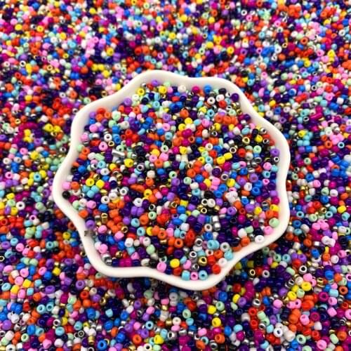 NEW 2-3-4MM 1000-500-200pcs Size Glass With Seed Spacer beads Jewelry Making Fitting