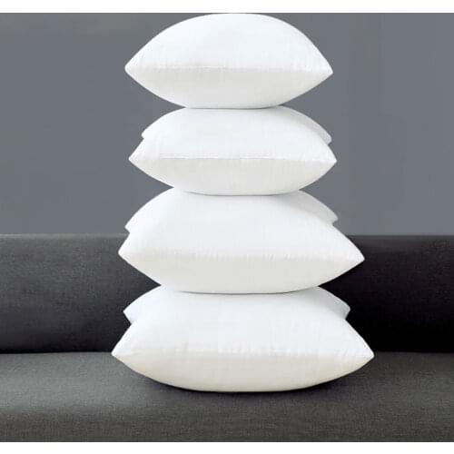 45x45cm Cotton Pillow Core high Elastic Square Pillows Core Custom Soft Head Pillow Inner Filler Health Care Cushion Filling
