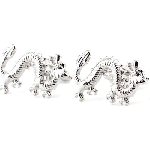 Chinese cufflinks dragon shape cufflinks shirts cufflinks free shipping