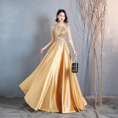 LOVSKYLINE Womens Satin Dresses