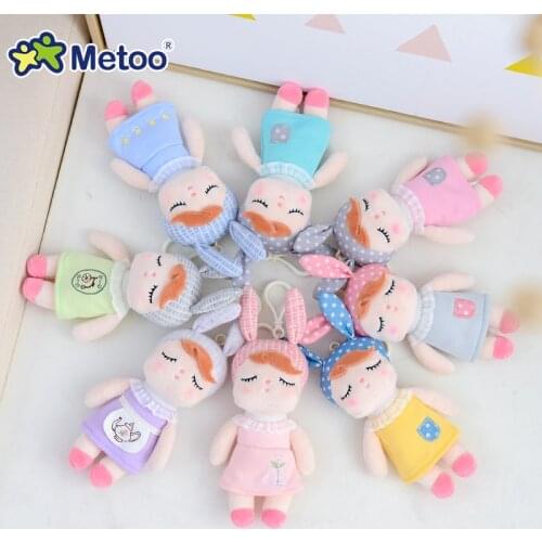 Metoo Doll Stuffed Toys Plush Animals Kids Toys for Girls Children Boys Kawaii Baby Plush Toys Cartoon Angela Rabbit Soft Toys