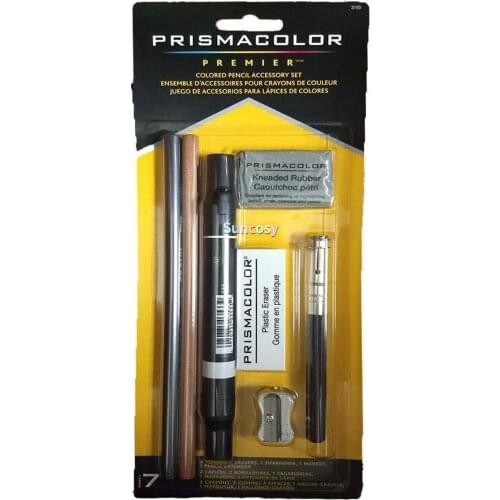 Prismacolor Premier Colored Pencil Accessory Kit with Blenders and Erasers, 7-Piece Set, 7-Count