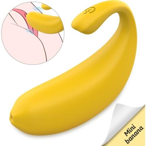 Wearable Vibrator Sex Toys For Women Vagina Mini Wireless Clitoris Stimulator Small Banana Penis Double Stimulation Jumping Eggs