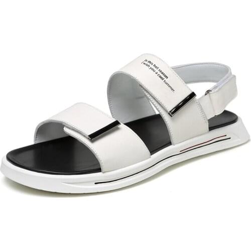 2019 New Personality Net Red Sandals Mens Wild Word Sandals Outdoor Mens Tide Brand Slippers Men Summer