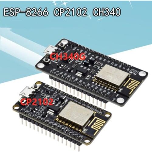 New Wireless Module CH340 CH340G / CP2102 NodeMcu V3 V2 4M Lua WIFI Internet of Things Development Board Based ESP8266