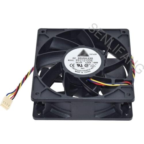Brand new for DELTA PFC1212DE 4.80A 120*120*38 mm cooling fan
