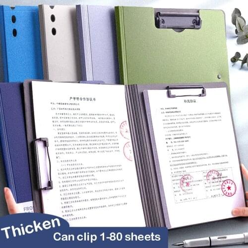 A3/A4 Folder Board Organizing Storage Clip Test Paper Writing Pad Office Stationery Student Folder Pad Paper Multi-function
