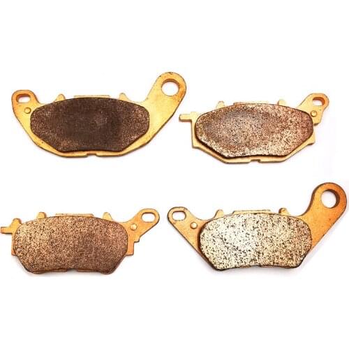 Motorcycle Front / Rear Brake Pads Copper Sinterin For YAMAHA X-MAX 125 X-MAX 250 X-MAX 300 YZF R3 MT-03 MT-25 YZF-R25