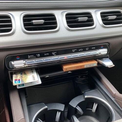 It Is Suitable For Mercedes Benz Class B Gla GLB Gle GLS W247 H247 X247 V167 Center Console Storage Box