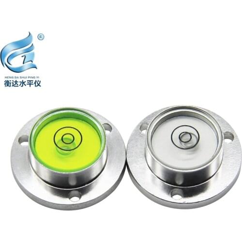 Portable level bubble level with flange high precision level 30*20*11mm