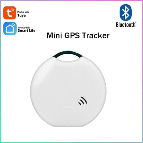 Tuya Smart Bluetooth4.2 Mini Gps Tracker Wireless Smart Tracker Anti-lost Tracker Key Finder Child Bag Wallet Finder GPS Record