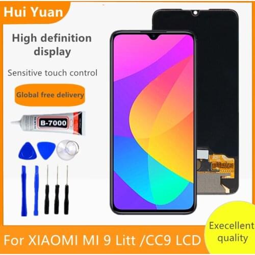 MiCC9 LCD For Xiaomi Mi 9 lite LCD Display Touch Screen Digitizer Assembly Parts For Xiaomi Mi CC9 Lcd