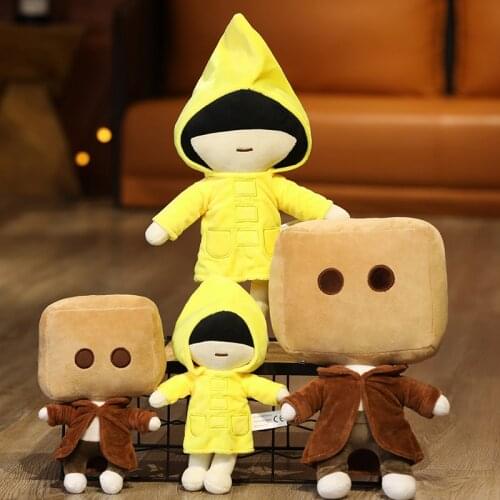 25 / 35cm Little Nightmare 2 Doll Game Plush filled Toy Box Fine Six Children Doll Boy Girl Gift
