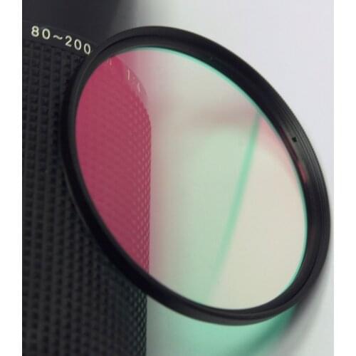 402nm-704nm UV IR Cut Infrared Lens Filte for 30 37 40.5 43 46 49 52 55 58 62 67 72 77 82 wide angle camera lens