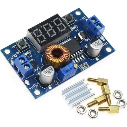 5A 75W XL4015E LCD display DC-DC Voltage Stabilized Power Supply Module Adjustable Buck Module Regulator