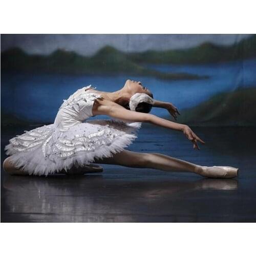 5D DIY Diamond Painting Ballerina Diamond Embroidery Ballet dancer Picture Of Rhinestone Decor Full Square Diamond Painting L876
