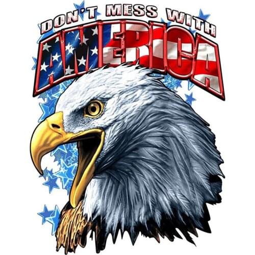 Diamond Painting Bald Eagle Flag Round Full Drill Nouveaute DIY Mosaic Embroidery 5D Cross Stitch Raptor Animal Pattern